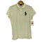 ラルフローレン RALPH LAUREN THE SKINNY POLO ビックポニー刺繍 S/S ポロシャツ レディース import:L