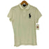 ラルフローレン RALPH LAUREN THE SKINNY POLO ビックポニー刺繍 S/S ポロシャツ レディース import:L
