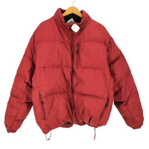 ギャップ Gap 00s old 横線入りタグ 裾ドローコード 裏地フリース ナイロン ダウンジャケット メンズ JPN:L