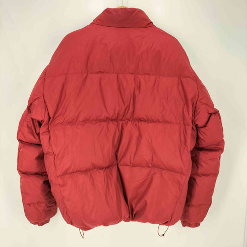 ギャップ Gap 00s old 横線入りタグ 裾ドローコード 裏地フリース ナイロン ダウンジャケット メンズ JPN:L