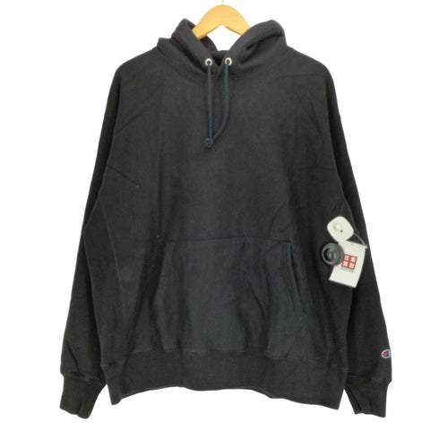 チャンピオン Champion 単色青タグ REVERSE WEAVE S101 プルオーバー フードスウェット メンズ import:XL