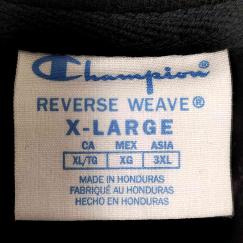 チャンピオン Champion 単色青タグ REVERSE WEAVE S101 プルオーバー フードスウェット メンズ import:XL