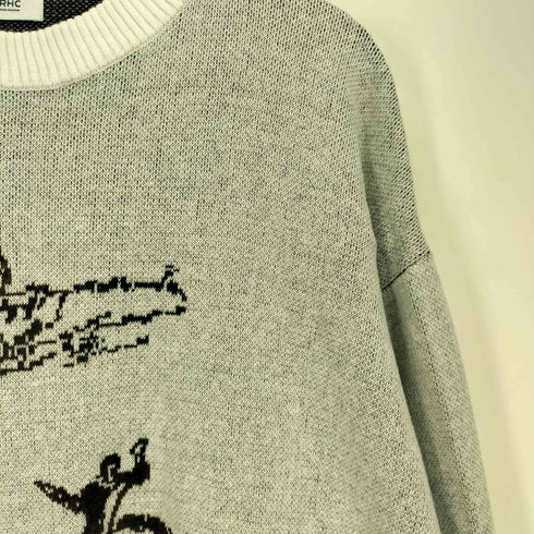 アールエイチシーロンハーマン RHC Ron Herman 25ss Surf Drawing Jacquard Knit メンズ