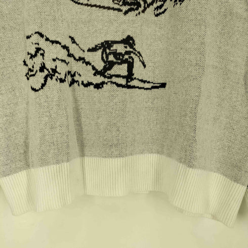 アールエイチシーロンハーマン RHC Ron Herman 25ss Surf Drawing Jacquard Knit メンズ