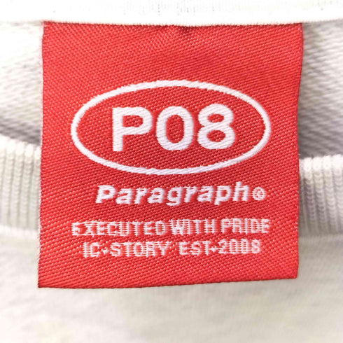 パラグラフ PARAGRAPH アーチロゴ クルーネックスウェット メンズ