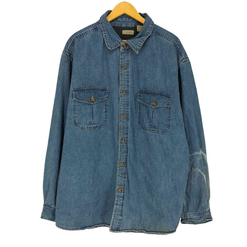 RUGGED EARTH 裏地ボア デニムシャツジャケット メンズ JPN:XL