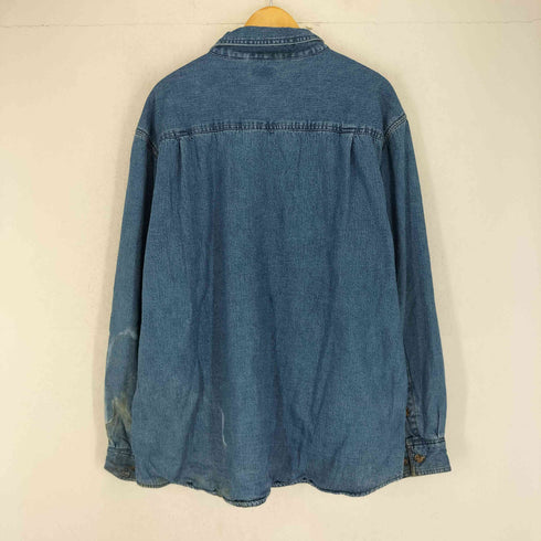 RUGGED EARTH 裏地ボア デニムシャツジャケット メンズ JPN:XL