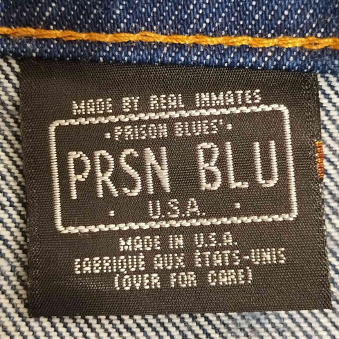 プリズンブルー PRSN BLU USA製 コインポケット リジッドデニムパンツ メンズ W34 L29