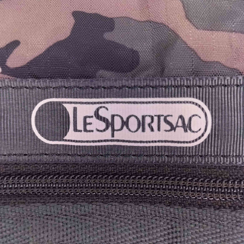 レスポートサック LeSportsac 2WAY 迷彩 ボストンバッグ ポーチ付 メンズ