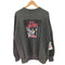バンドプリント クルーネックスウェット メンズ
