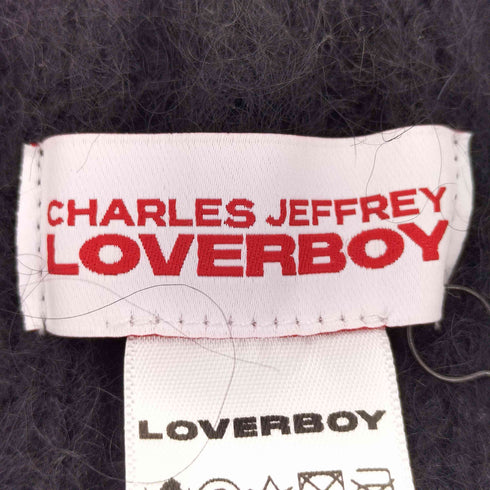チャールズジェフリーラバーボーイ CHARLES JEFFREY LOVERBOY ear balaclava ニットバラクラバ メンズ