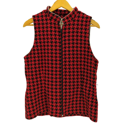 Coldwater Creek USA製 ジップベスト メンズ JPN:M