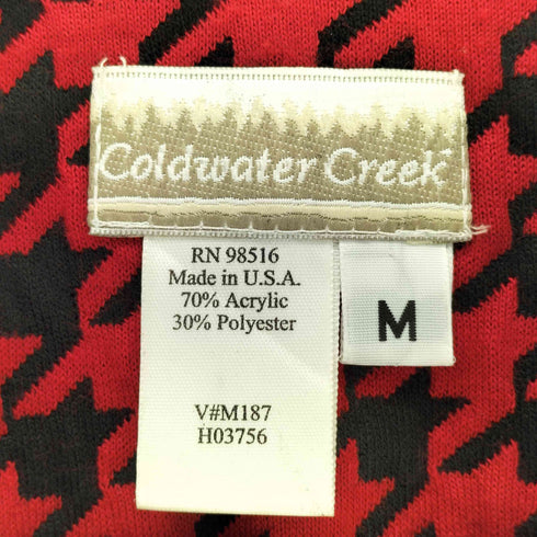 Coldwater Creek USA製 ジップベスト メンズ JPN:M