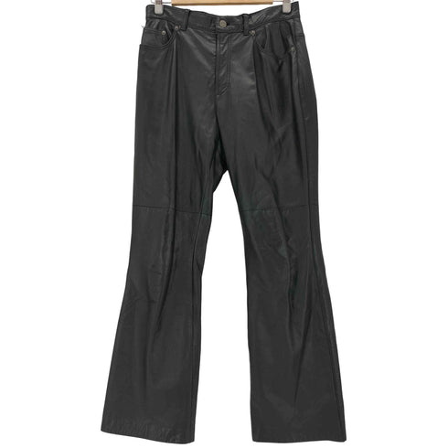 ローレンジーンズカンパニー LAUREN JEANS COMPANY リアルレザー ブーツカットパンツ メンズ 10