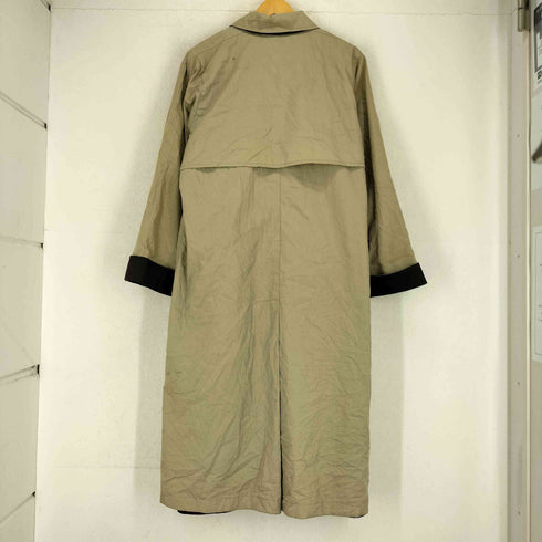 ロンドンフォグ LONDON FOG MADE IN USA 比翼ステンカラーコート レディース UK:14