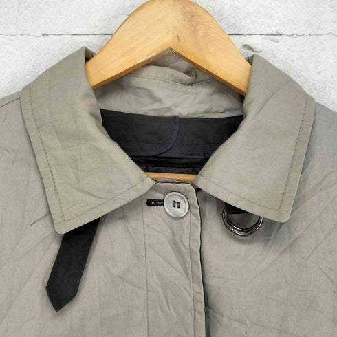 ロンドンフォグ LONDON FOG MADE IN USA 比翼ステンカラーコート レディース UK:14