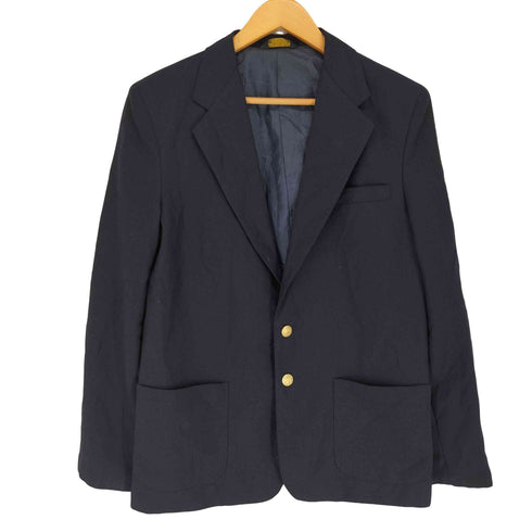 ヴァンヒューゼン VAN HEUSEN 金ボタン 紺ブレ メンズ