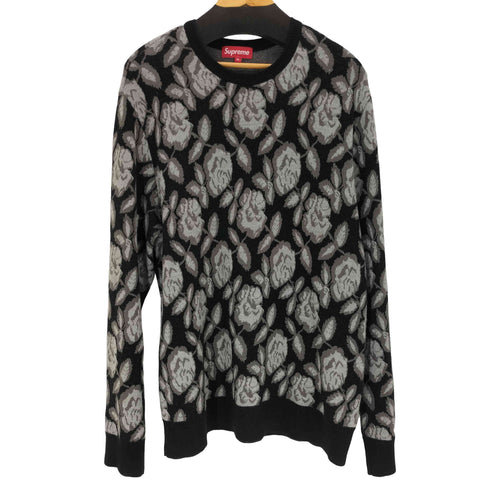 シュプリーム Supreme 12AW Rose Sweater メンズ XL