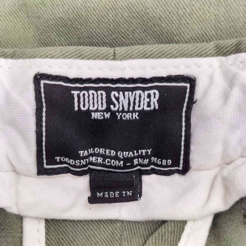 トッドスナイダー TODD SNYDER コットン チノパンツ メンズ 30