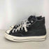 コンバースオールスター CONVERSE ALLSTAR CT70 Hi ブラックスエード ハイカットスニーカー メンズ JPN:27.5