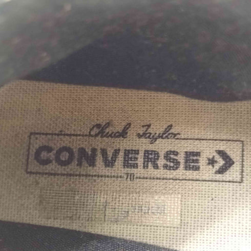 コンバースオールスター CONVERSE ALLSTAR CT70 Hi ブラックスエード ハイカットスニーカー メンズ JPN:27.5