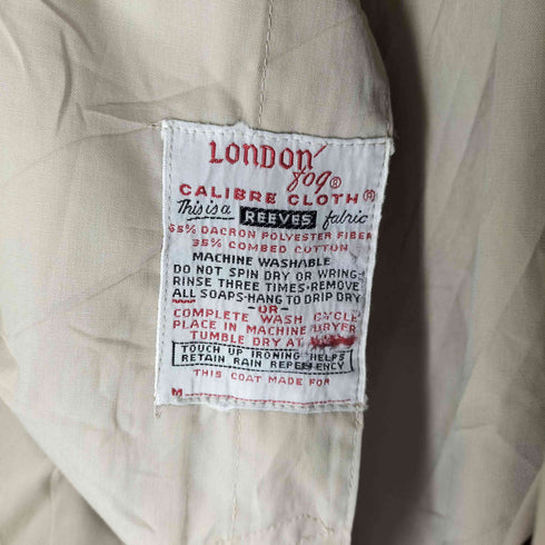 ロンドンフォグ LONDON FOG 比翼ステンカラーコート レディース