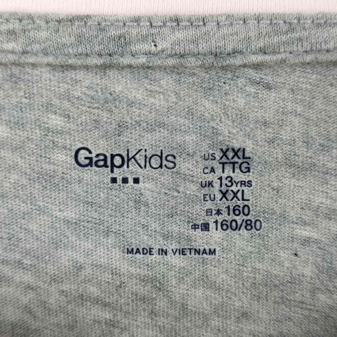 ギャップ Gap ロゴスパンコール ラグラン 半袖Tシャツ Y2K レディース KIDS XXL