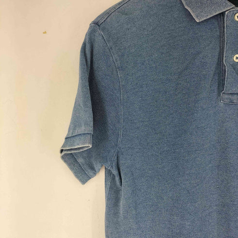 ポロバイラルフローレン Polo by RALPH LAUREN 90S ビッグポニー刺繍 ポロシャツ メンズ import:S