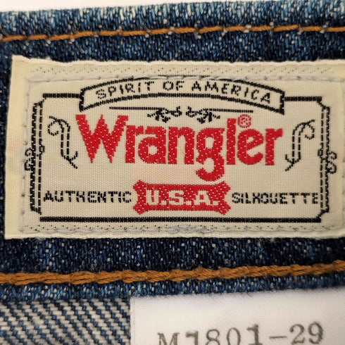 ラングラー Wrangler ジップフライ テーパードデニムパンツ メンズ 31