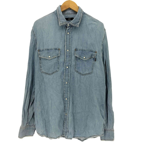 ディーゼル DIESEL スナップボタン BD ウェスタンデニムシャツ レディース JPN:L
