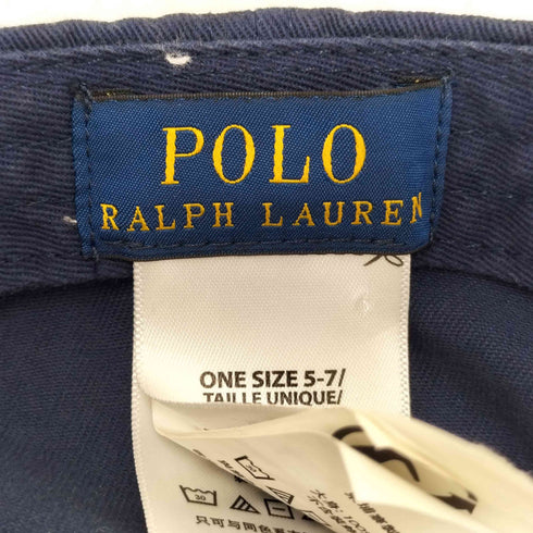 ポロラルフローレン POLO RALPH LAUREN ポニー 刺繍 ロゴ 6パネル ローキャップ メンズ