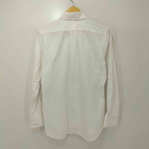 SOUTIENCOL 丸襟 マチ付 オックスフォード生地 L/S シャツ メンズ JPN:2