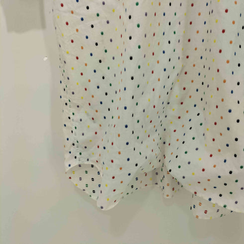 SOUTIENCOL ドット コットン プルオーバー S/S シャツ メンズ JPN:2