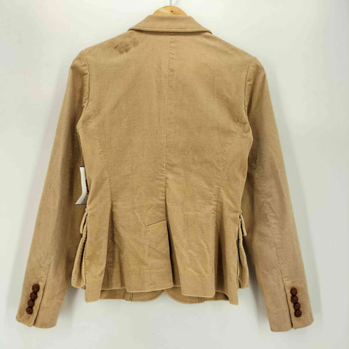 ラルフローレン RALPH LAUREN くるみボタン 2B コーデュロイ テーラード ジャケット レディース JPN:9号