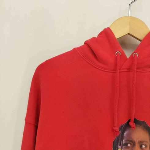 リーバイス Levis STEVES SWEATSHIRT キャラクター メッセージ プリント プルオーバー パーカー メンズ import:M