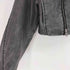 ザラ ZARA ダメージド フェイクレザー ライダース ジャケット レディース import:S