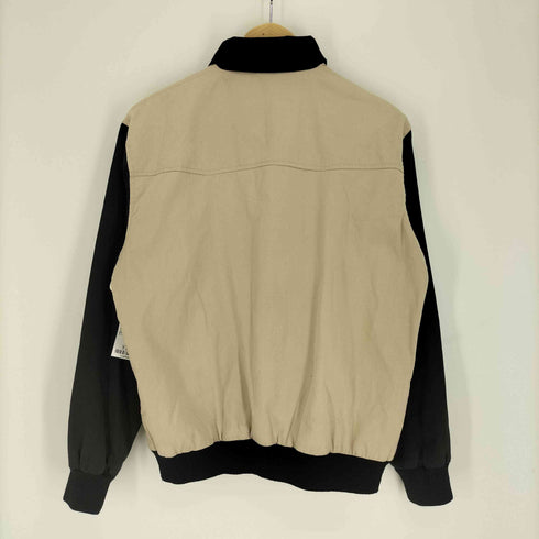 裏地チェック スリーブ切替 スウィングトップ ジャケット メンズ import:M