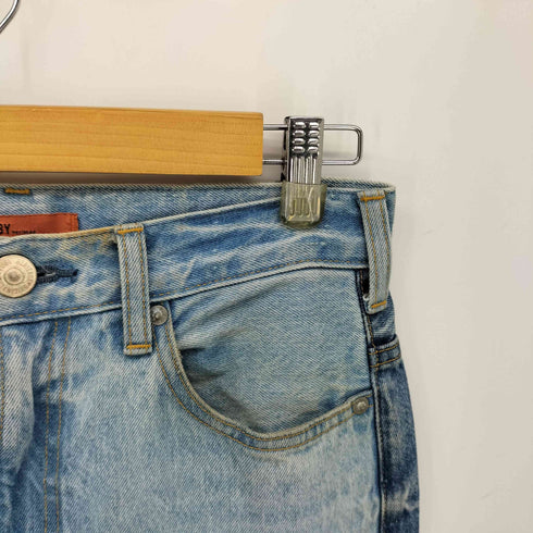 アダムエロペ Adam et Rope NEEDBY heritage 別注 LUNA LIGHT CRAZY 2トーン ワイド デニム レディース 25
