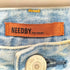 アダムエロペ Adam et Rope NEEDBY heritage 別注 LUNA LIGHT CRAZY 2トーン ワイド デニム レディース 25