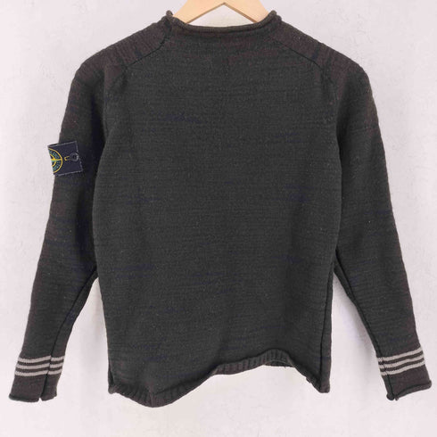 ストーンアイランド STONE ISLAND 03AW ナイロン ウール ロールネック ニット レディース M