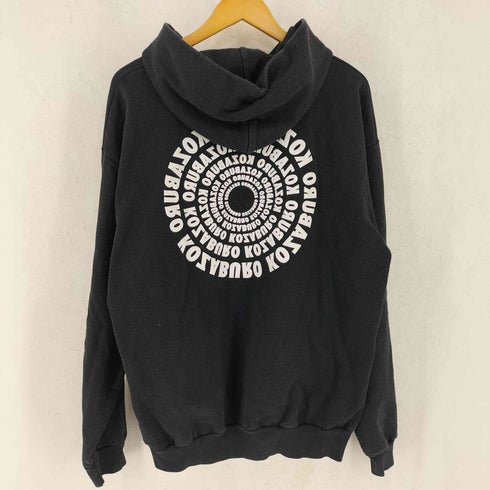 コウザブロウ KOZABURO CIRCLE LOGO PRINT HOODIE メンズ