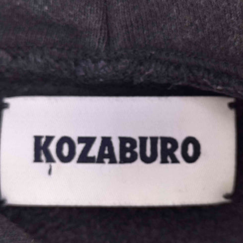 コウザブロウ KOZABURO CIRCLE LOGO PRINT HOODIE メンズ