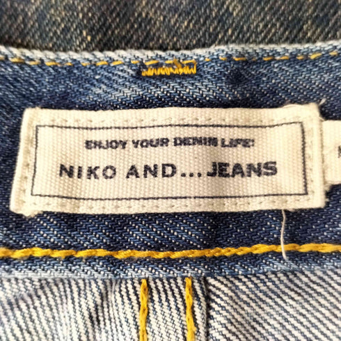 ニコアンド niko and... 25SS バレルレッグ デニムPT メンズ JPN:M