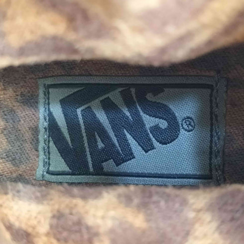 バンズ VANS 裏レオパード ハイカットスニーカー レディース 25cm