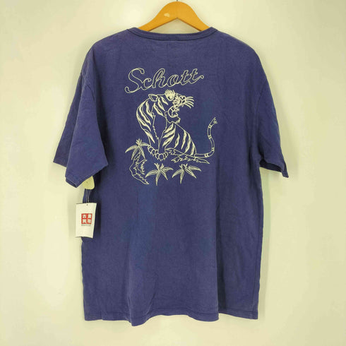 ショット Schott JAPAN SOUVENIR T-SHIRT メンズ import:L