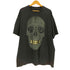 JUS LIV'N IN スカル メタリックプリント S/S クルーネック Tシャツ メンズ 2XL