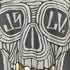 JUS LIV'N IN スカル メタリックプリント S/S クルーネック Tシャツ メンズ 2XL