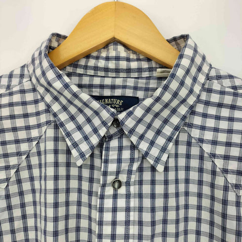 リーバイス Levis SIGNATURE チェック ウエスタン S/S シャツ メンズ import:XL