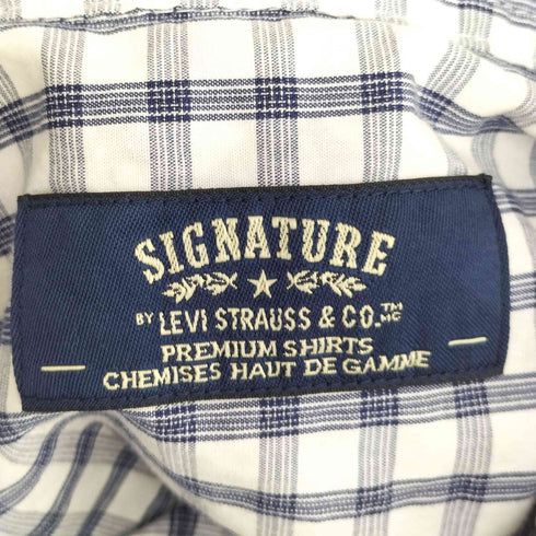 リーバイス Levis SIGNATURE チェック ウエスタン S/S シャツ メンズ import:XL