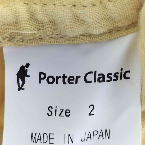 ポータークラシック PORTER CLASSIC GAUZE CHINESE JACKET メンズ 2